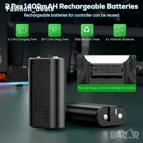 Нова Охлаждаща стойка за Xbox Series XBX със зарядна станция и RGB светлина, снимка 2 - Аксесоари - 42258586