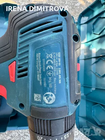 Bosch gsb18v-55 винтоверт, снимка 4 - Винтоверти - 56309884