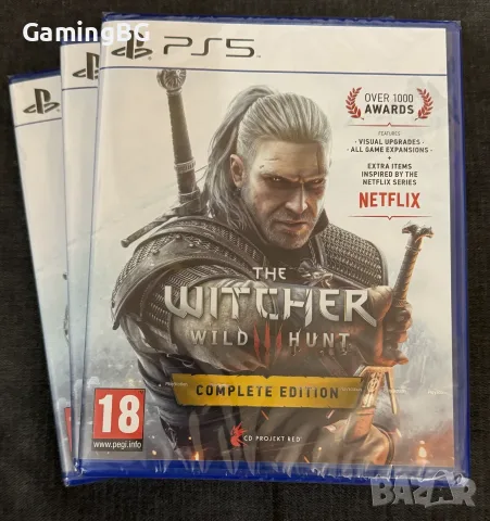 чисто нова The Witcher 3 Wild Hunt Complete Edition за PS5