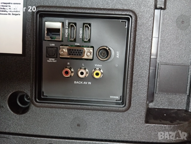 ЗА ЧАСТИ телевизор 43" Finlux 43-FFA-5230 Android , снимка 6 - Телевизори - 52431012