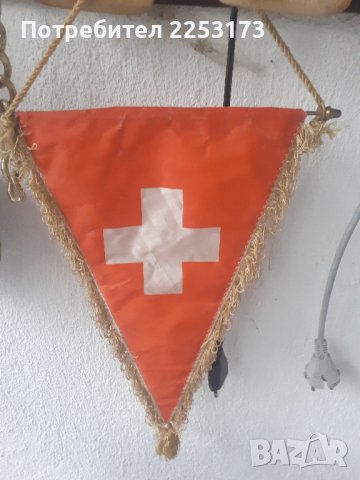 Старо флагче от Швейцария, снимка 1 - Колекции - 41957535