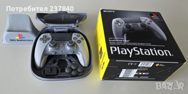 PlayStation DualSense Edge 30th Anniversary Edition, снимка 2 - Аксесоари - 53354551
