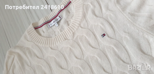 Tommy Hilfiger Cable Wool /  Knit Womens Size M НОВО! ОРИГИНАЛ! Дамски Пуловер, снимка 8 - Блузи с дълъг ръкав и пуловери - 52789562