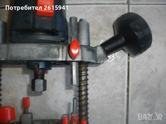 Професионална-ECHI R1-Немска Оберфреза-ОТЛИЧНА-ф6мм Цанга/650 Вата/Ход 60мм-Почти Нова, снимка 4 - Други инструменти - 40062026