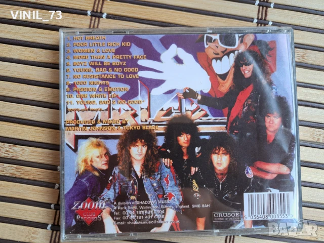 Tokyo Blade – Mr Ice, снимка 3 - CD дискове - 50850649