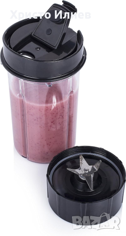 Блендер Tristar за смути и шейк 2 вида остриета и 6 чаши, снимка 2 - Блендери - 44824717