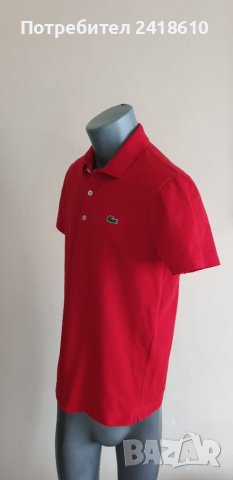 Lacoste Sport Pique Cotton Slim Fit Mens Size 4 - M ОРИГИНАЛ! Мъжка Тениска!, снимка 12 - Тениски - 41458662