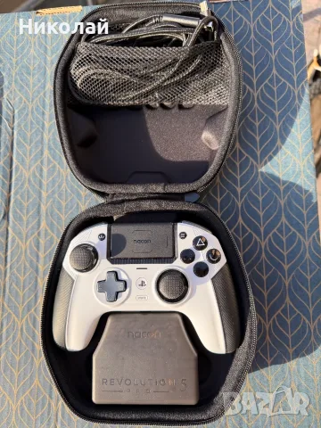 Джойстик Nacon Revolution 5 PRO PS5 PS4 PlayStation Dualsense Контролер Controller TMR Hall Effect, снимка 4 - Джойстици и геймпадове - 56329692