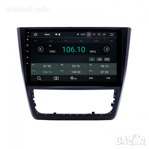 SKODA YETI 2009-2017 - 10.1'' Андроид НАВИГАЦИЯ, снимка 5 - Навигация за кола - 36279347