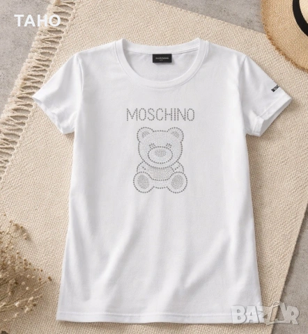 Дамска памучна тениска 'MOSCHINO'