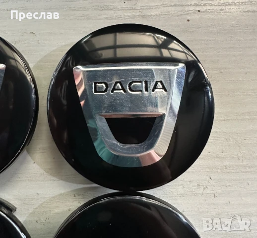 4 броя оригинални капачки за джанти за Dacia Duster, Sandero, Logan, снимка 2 - Аксесоари и консумативи - 50729262