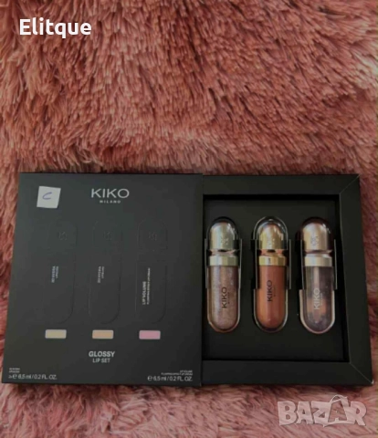 гланцове kiko , снимка 2 - Декоративна козметика - 52469428