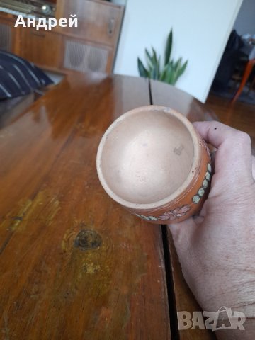 Стара дървена чаша #2, снимка 3 - Други ценни предмети - 38957466
