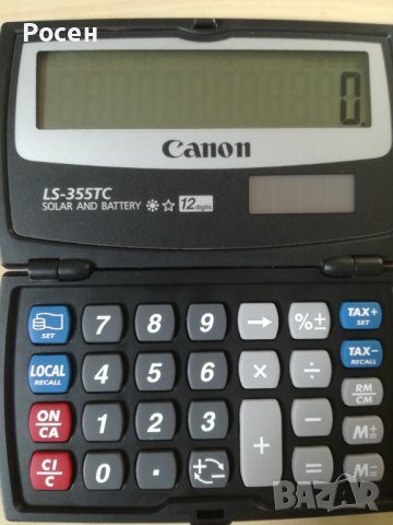 Калкулатор CANON, снимка 2 - Друга електроника - 42122074