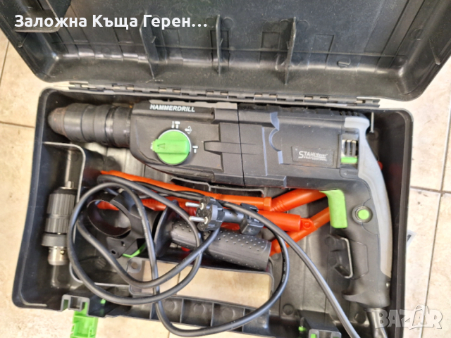 Перфоратор StahlMayer B-21, снимка 2 - Куфари с инструменти - 53119994