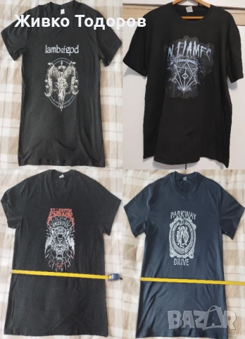 Тениски с принт на МЕТАЛ Групи