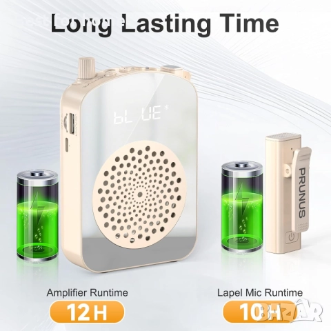 Преносима Bluetooth колонка с безжичен микрофон PRUNUS A10 – Караоке, Гласов усилвател, Ретро дизайн, снимка 3 - Тонколони - 52965790