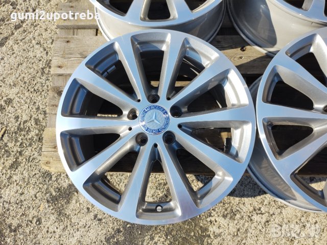17 джанти 5х112 Mercedes E-class W213 S213 Е класа Топ ниво Оригинал, снимка 4 - Гуми и джанти - 34530086