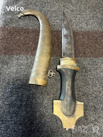 арабски нож , снимка 2 - Антикварни и старинни предмети - 49635973