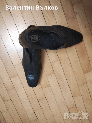 Официални мъжки обувки кожени 43, снимка 4 - Официални обувки - 52459112