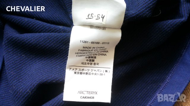 ARC'TERYX Phase SV Zip Neck LS men's Размер XL термо блуза 15-54, снимка 11 - Блузи - 41529998