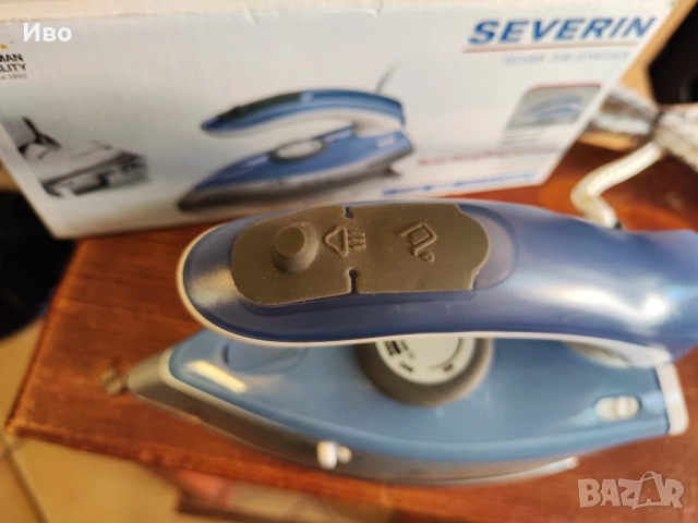 НОВА! Немска туристическа ютия Severin BA 3234 В перфектно техническо и визуално състояние., снимка 11 - Ютии - 52006827