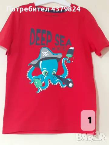 Нови немски тениски за момче с этикет, р.116 см., снимка 3 - Детски тениски и потници - 49749172