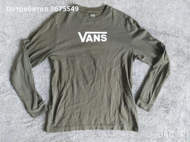 Дамска блуза Vans - размер М, снимка 5 - Блузи с дълъг ръкав и пуловери - 50571321