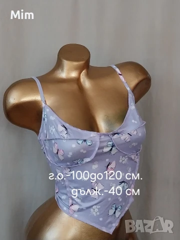 2XL Потничета / топ / различни модели и цветове , снимка 4 - Корсети, бюстиета, топове - 51255996