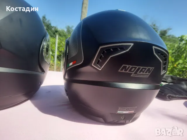 Мото каска Nolan N-104 Evo Flip  , снимка 5 - Аксесоари и консумативи - 47779684