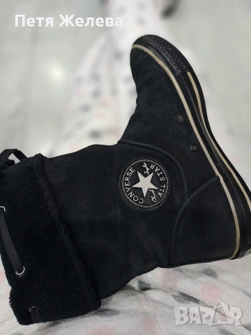 Дамски ботуши CONVERSE N38 (естествена кожа), снимка 2 - Дамски ботуши - 53203644