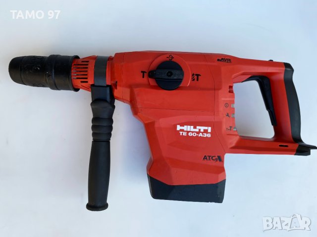 ТОП ЦЕНА! Hilti TE 60-A36 ATC - Акумулаторен комбиниран къртач SDS MAX, снимка 2 - Други инструменти - 41342213