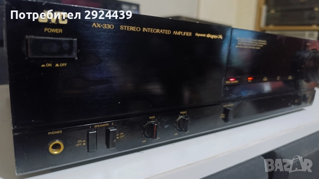 JVC AX-330BK, снимка 3 - Ресийвъри, усилватели, смесителни пултове - 52793956