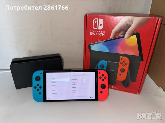 таблет Nintendo switch oled конзола нинтендо