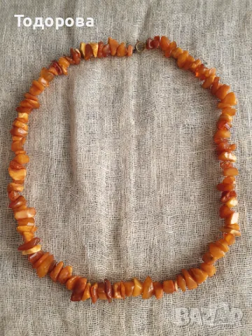 Огърлица от самороден Балтийски кехлибар