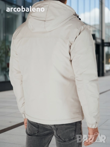 Мъжко зимно яке с качулка, 2цвята , снимка 12 - Якета - 52924040