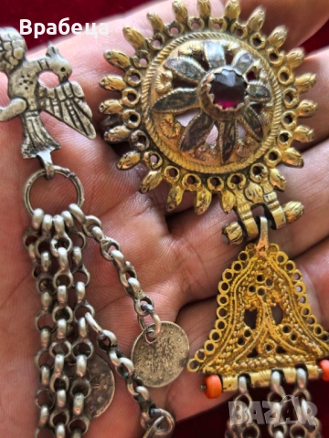 Кюстек. Сребърни ковани синджири, снимка 2 - Колекции - 51704571