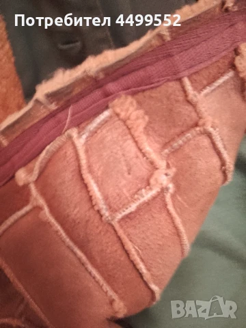 Шуба от импрегниран шлиферен плат със сваляща се подплата от агнешка кожа , снимка 5 - Якета - 51074985