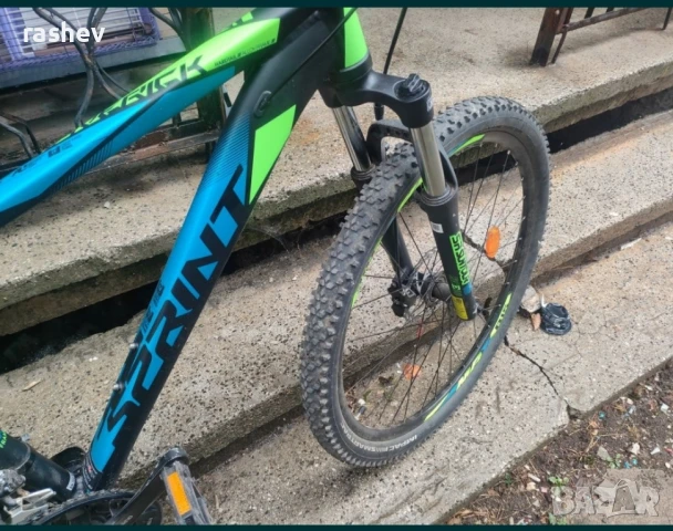 Велосипед Sprint Maverik 27.5 550ММ черен, снимка 8 - Велосипеди - 50450290