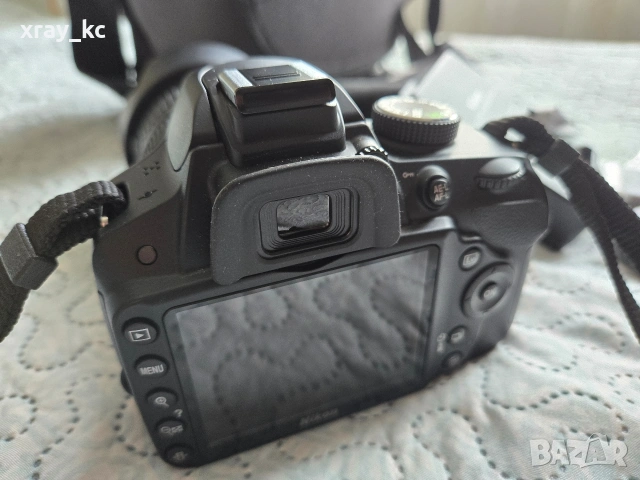 Nikon D3200 + 18-70 DX / само 1858 кадъра / 2 батерии / чанта – като нов, снимка 8 - Фотоапарати - 53753666