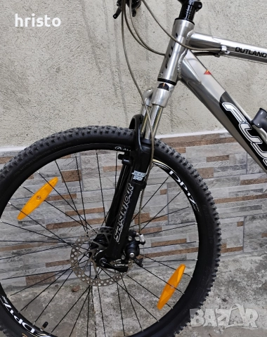 АЛУМИНИЕВ велосипед FUJI 26", DEORE, снимка 5 - Велосипеди - 52847259