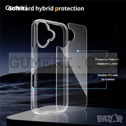 Apple  iPhone 17 Хибриден Кейс , снимка 5 - Калъфи, кейсове - 52174871