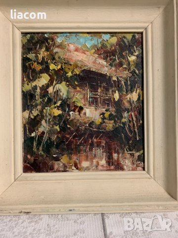 ВЕНЦИСЛАВ ТОМОВ масло пейзаж, снимка 2 - Картини - 34540091