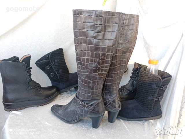 дамски ботуши VIA VAI® original, на ток, N- 40 - 41, 100% естествена кожа, GOGOMOTO.BAZAR.BG®, снимка 8 - Дамски ботуши - 44200227