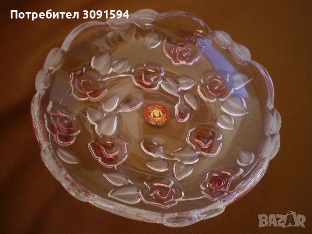 Многоцветен кристал фруктиера Германия, снимка 2 - Други ценни предмети - 40188594