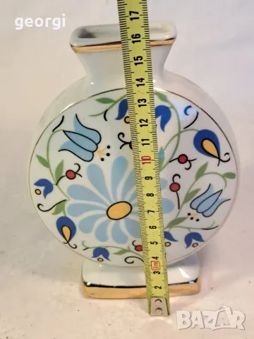 полска порцеланова ваза Lubiana   22/3, снимка 4 - Вази - 49187783