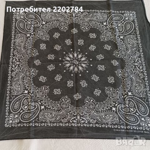 Кърпи за глава в черно или синьо, снимка 9 - Шалове - 29648720