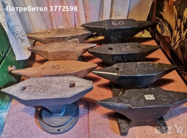 Голяма, средна, малка наковалня