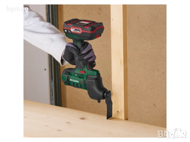 PARKSIDE PKGA 20-Li C2 комбиниран инструмент 3 в 1 стартов комплект,с батерия и зарядно устройство, снимка 10 - Винтоверти - 53181605