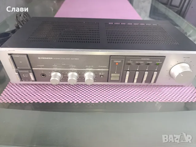 Усилвател PioneerSA-550 , снимка 10 - Ресийвъри, усилватели, смесителни пултове - 55966540